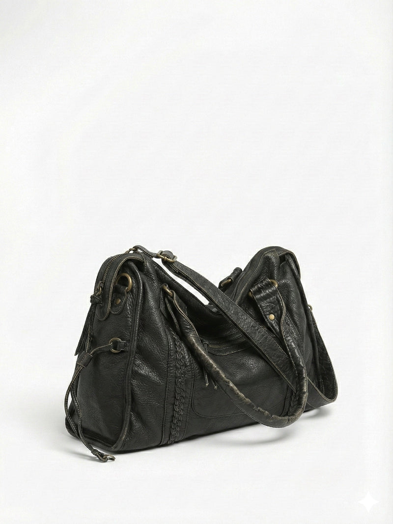 Arabell | Sac cabas structuré en similicuir vintage
