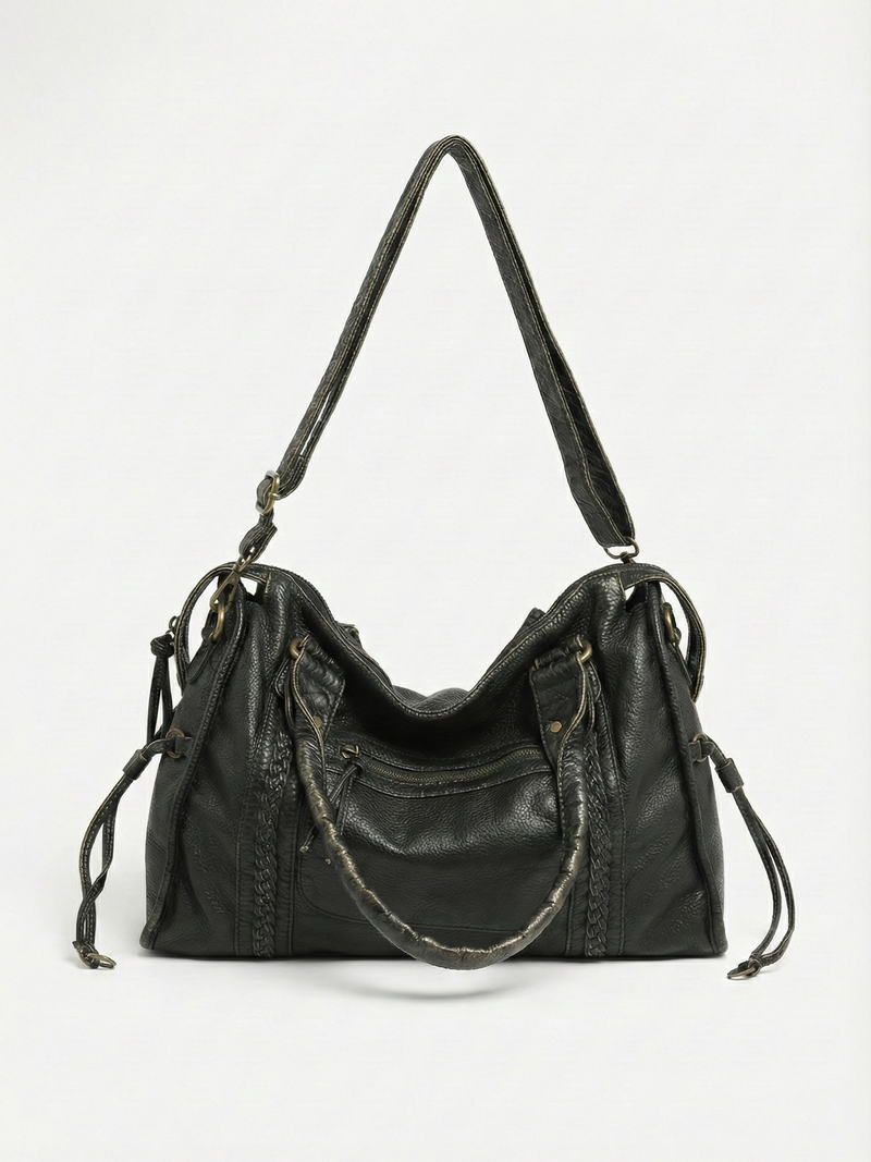 Arabell | Sac cabas structuré en similicuir vintage