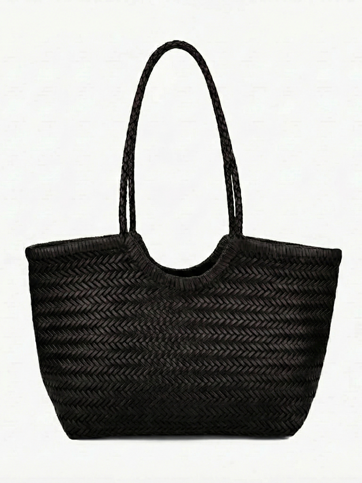 April | Woven Oversized Tote Bag