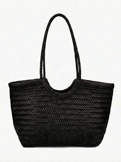 April | Woven Oversized Tote Bag