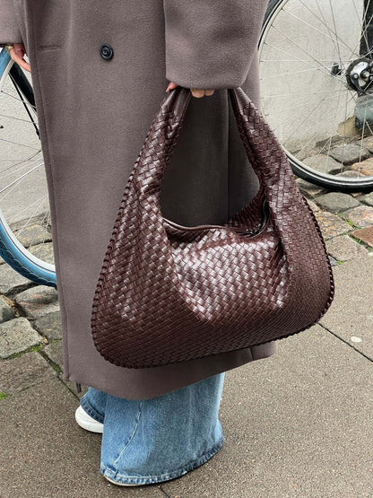 Curlew | Woven Large Shoulder Bag