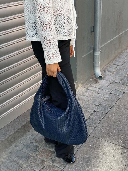 Curlew | Woven Large Shoulder Bag