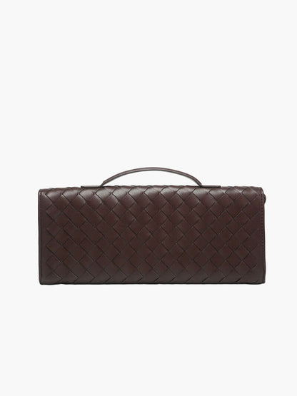 Alba | Woven Structured Shoulder Bag