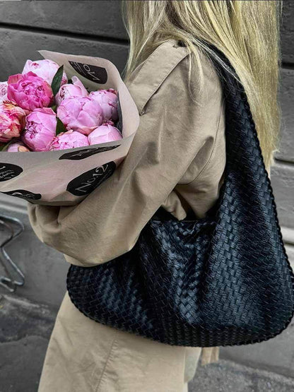 Curlew | Woven Large Shoulder Bag