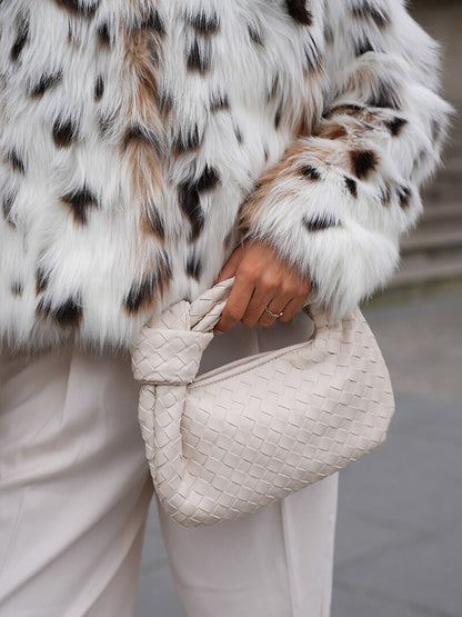 Alina | Woven Mini Shoulder Bag