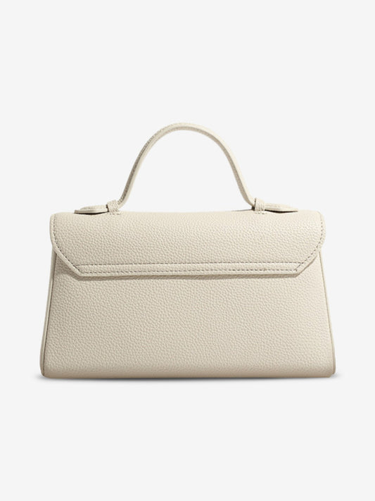 Cassy Elegant Vegan Leather Crossbody Bag with Removable Strap